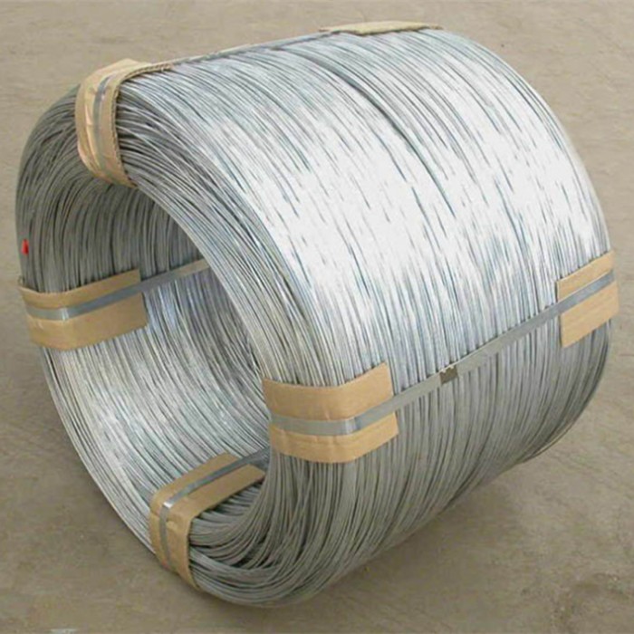 Galvanized wire