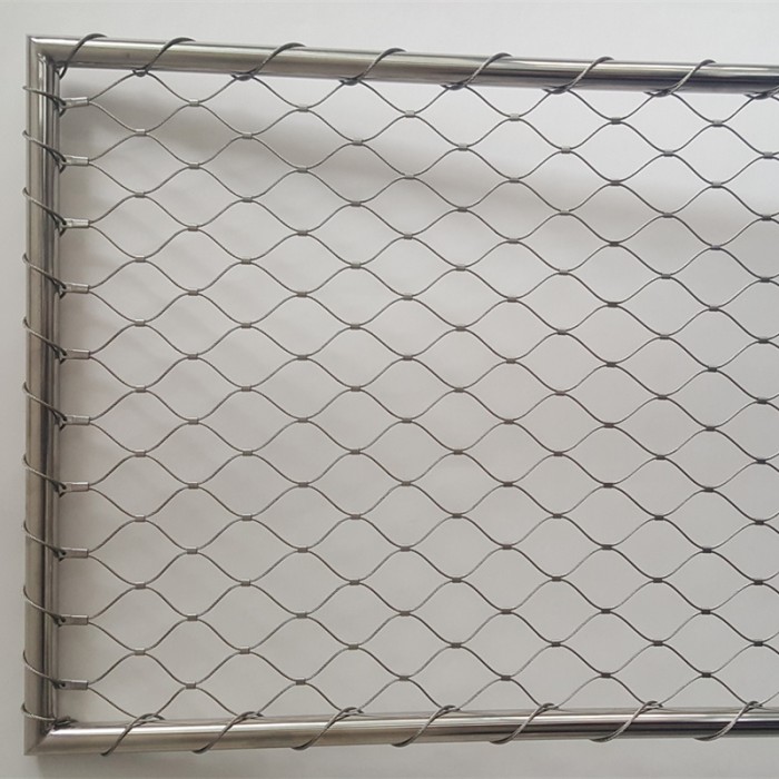Stainless Steel Cable mesh & Tube Frame