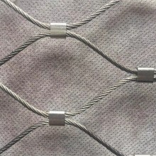 stainless steel cable mesh for animal enclosure