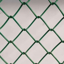 Chain-link mesh fence