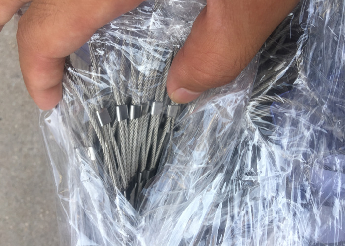 Flexible stainless steel cable rope mesh 