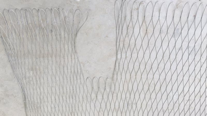 Flexible stainless steel wire rope mesh