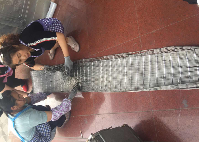 stainless steel cable mesh for balustrade infill